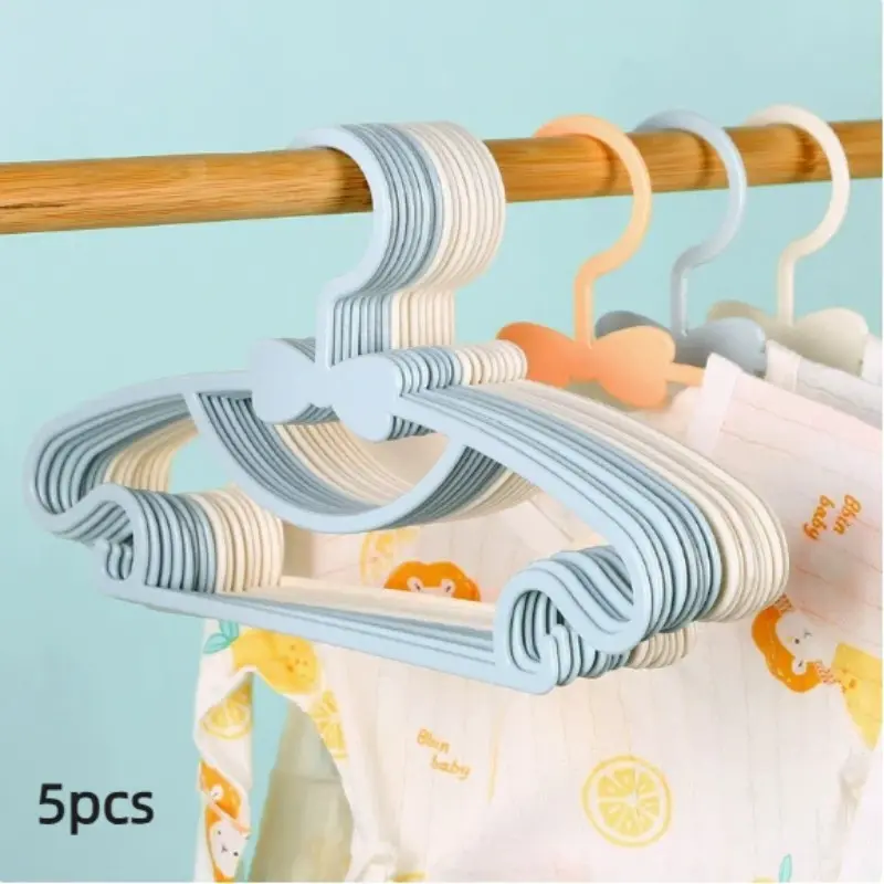 6/12 Small Hangers with Bow Design, Portable Display Organizer, Ideal for Coats and Clothes, Retail Showcase, Closet Organizer, Fashion Hanger