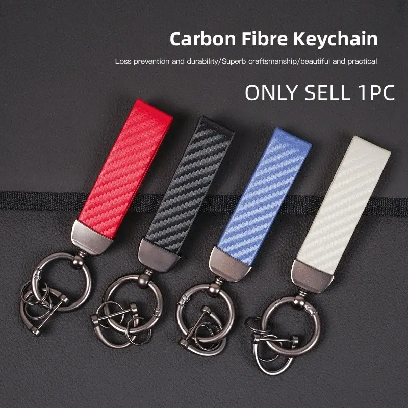 Car Keychain Leather Key Ring Gift Keyrings For Chevrolet Corvette Montana TrailBlazer Silverado Traverse Camaro Suburban Equinox Bolt Cruze Malibu Colorado Trax SS Spark Captiva Onix Spin Impala Cobalt