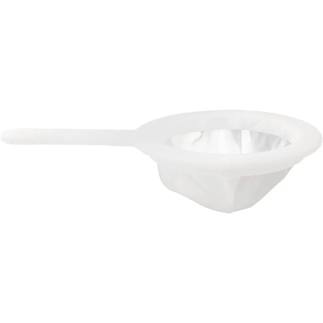 200 Mesh  Filter Strainer,  Fine Mesh Strainer, Nylon Mesh Sieve Plastic  strainer with Handle, Ideal for Filtering Coffee, Juice, Oils, Soy Milk