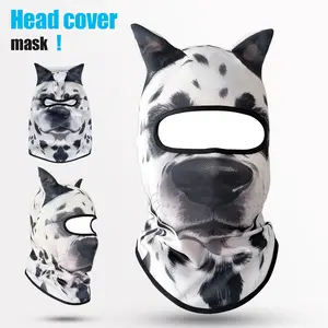 3D Print Funny Pattern Balaclava Full Face Mask, Breathable Lightweight Comfortable for Cycling, Travel, Role Play
