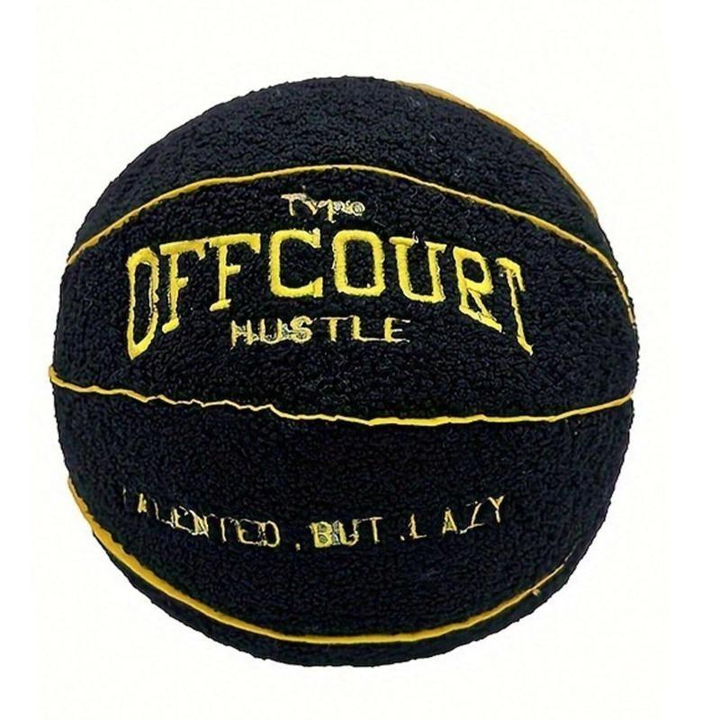 OFFCOURT Basketball Plush Pillow, 3 Colors Soft Fluffy Stuffed Ball Toy, Cute Room Decor Gift for Sports Lovers & Kids