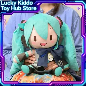 Hatsune Miku Oversized Plush Stuffed Doll Soft Cotton Throw Pillow Anime Plush Toy Home Decoration Gift For Adult Female Friends