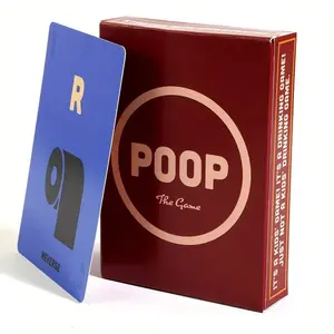 POOP The Game Classic Card Game Break The Ice Party Game for Social Events and Game Nights