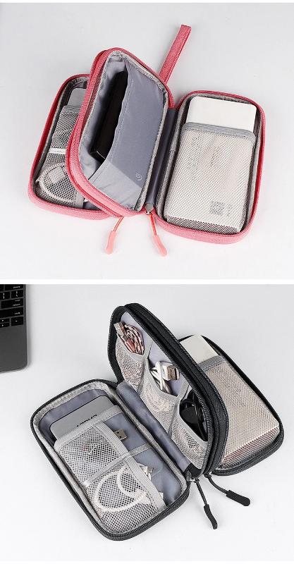 Wire Organizer Travel Bag Zipper Bag Portable  Storage Pouch Voyage Indispensable Holiday Accessories Travel