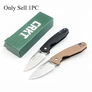 Mini lightweight EDC folding knife, with a hard 8Cr13Mov steel blade, a non-slip G10 textured handle, quick-opening hole design, and a back clip design. It is a compact and practical tool for daily use and light outdoor tasks, Outdoor Knives