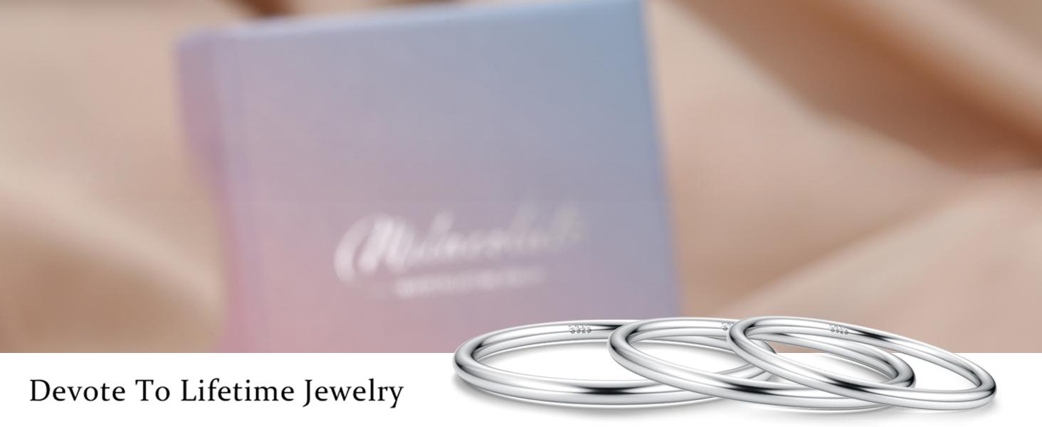 Milacolato 1-3count 1mm Thin Ring Filled Stacking Stackable Knuckle Pinky Thumb Ring Polished Plain Minimalistic Point Finger Band Ring for Women s Comfort Fit Size 4-13 ring