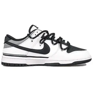 Nike Dunk RISK Custom Racing-Themed Sneakers for Men – Lightweight, Non-Slip, Low-Top, Black and White Verifiable, with credentials and supporting global authentication