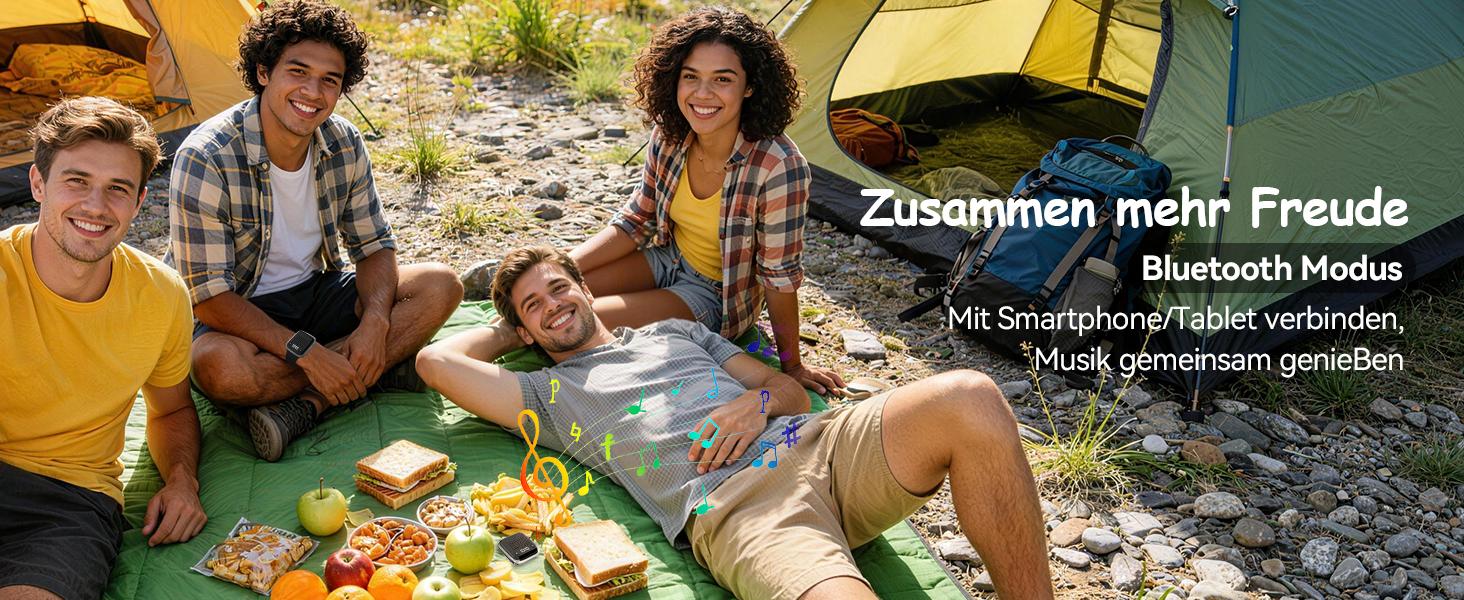 OHLPRO Wearable Bluetooth Speaker, Small, Portable Bracelet & Magnetic Clip-On Wireless Speaker Mini, Stereo HD Sound, Bluetooth 5.3 Hands-Free Function with Time Display, Ideal for Travel Sports