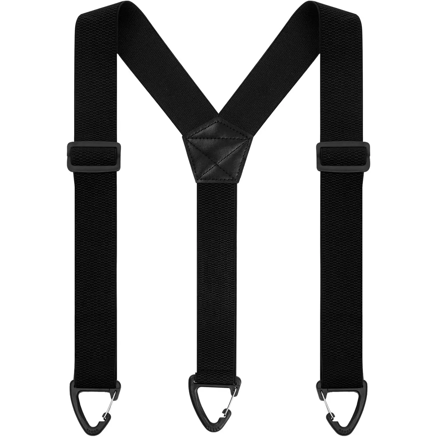 Mens Suspenders with 3 Snap Loop Elastic Y Belt Loop Suspenders Hidden Suspender for Men Jeans