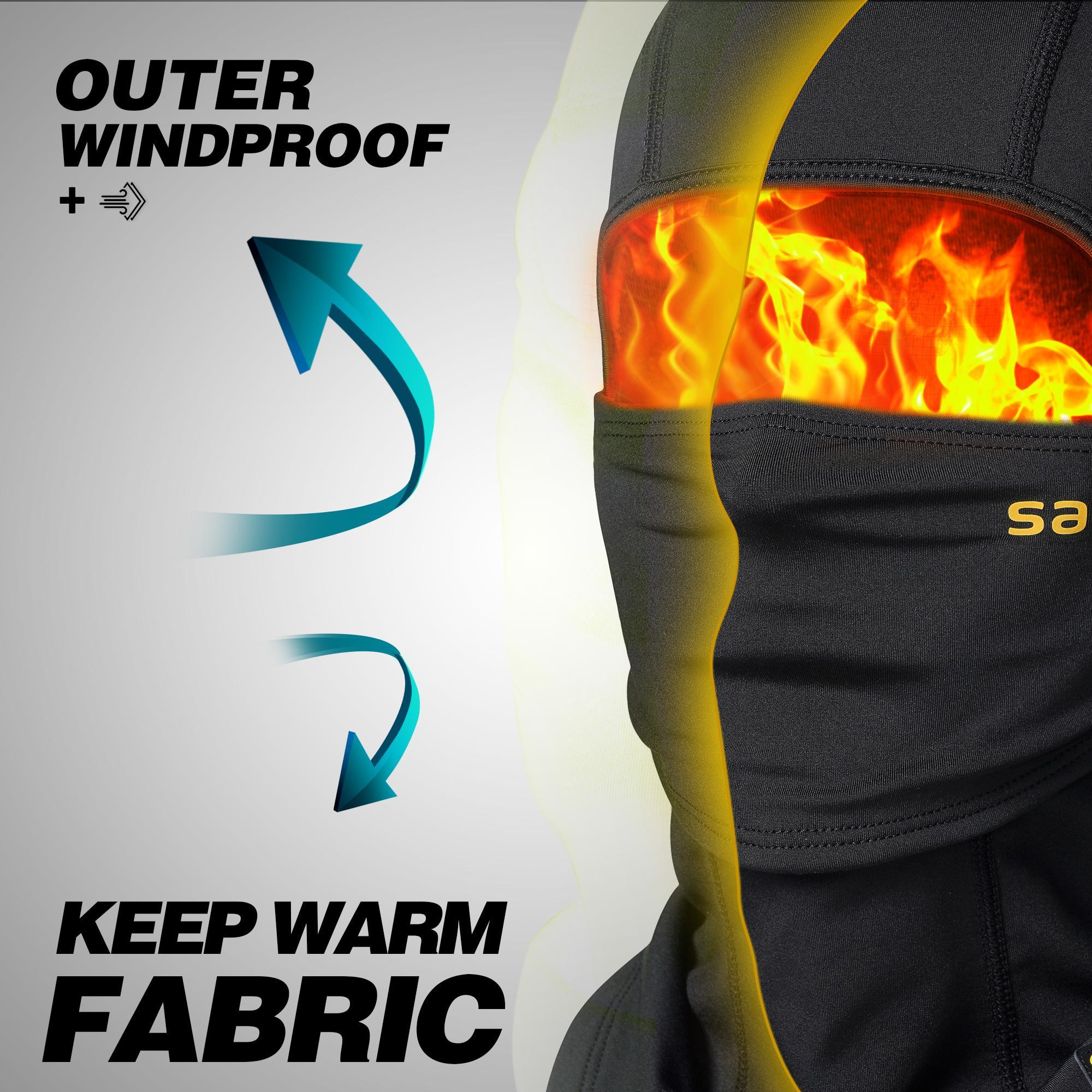 Balaclava Ski Mask, Breathable Full Face Coverage Face Mask, Suitable for Skiing and Outdoor Sports, Warm Wind and Cold Protection Mask, Protective Gear, Winter Essentials