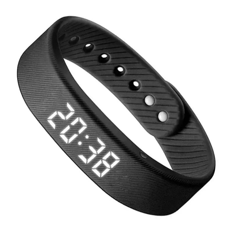 Fitness Tracker with Silent Alarm, Waterproof Band, Step Counter, Built-in USB Plug - No Cables Needed, Ideal for Gym & Travel ,Birthday Gift Idea for Teen#SmartWatch #LifeHack