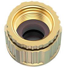 4 Zones Brass Inlet Timer for, Sprinkler Timer for Faucet with Auto/Manual/Rain Delay Mode, Sprinkler Irrigation Controller for Yard Lawn