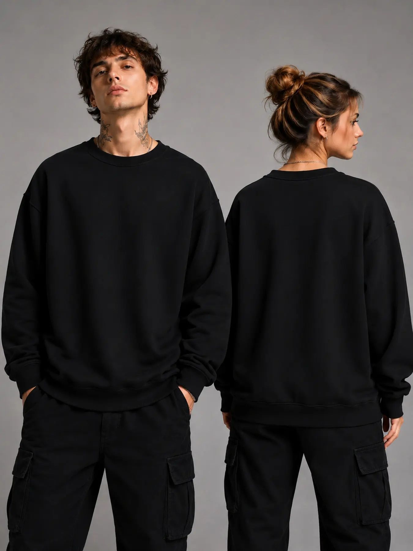 Naruto Itachi Akatsuki Double-Sided Graphic Sweatshirt Black Crewneck & Hoodie, Perfect Gift Cool Shirts,Graphic Oversized Heavyweight Fleece Crewneck Sweatshirt / Fleece Hoodie for Men & Women, Workout Crewneck & Hoodie,y2k hoodie