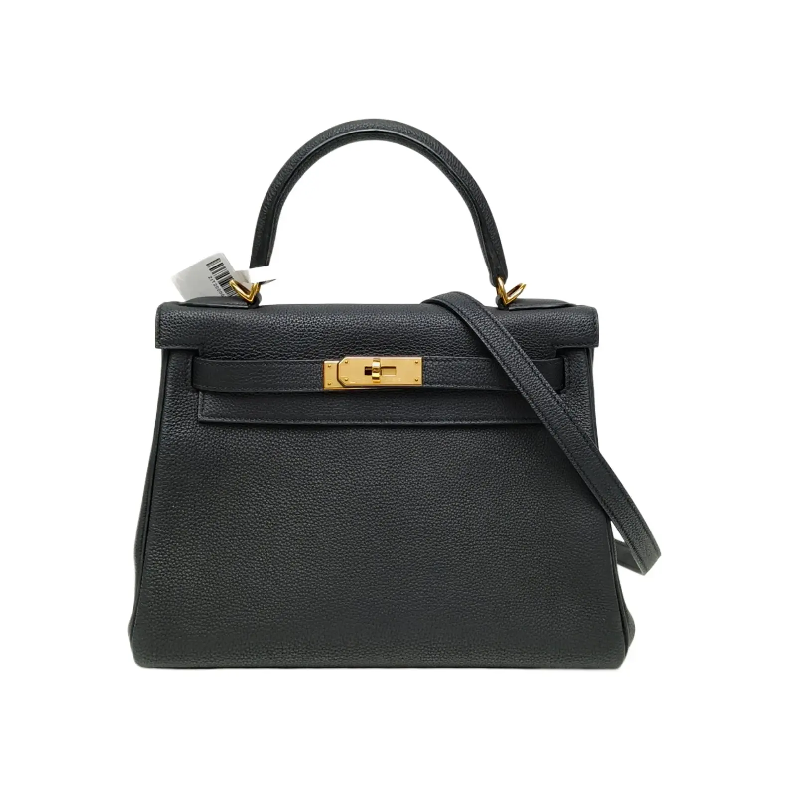 Pre-owned HERMÈS 【alea】Kelly 28 Noir(89) Togo Leather Stamp Y,P236273947