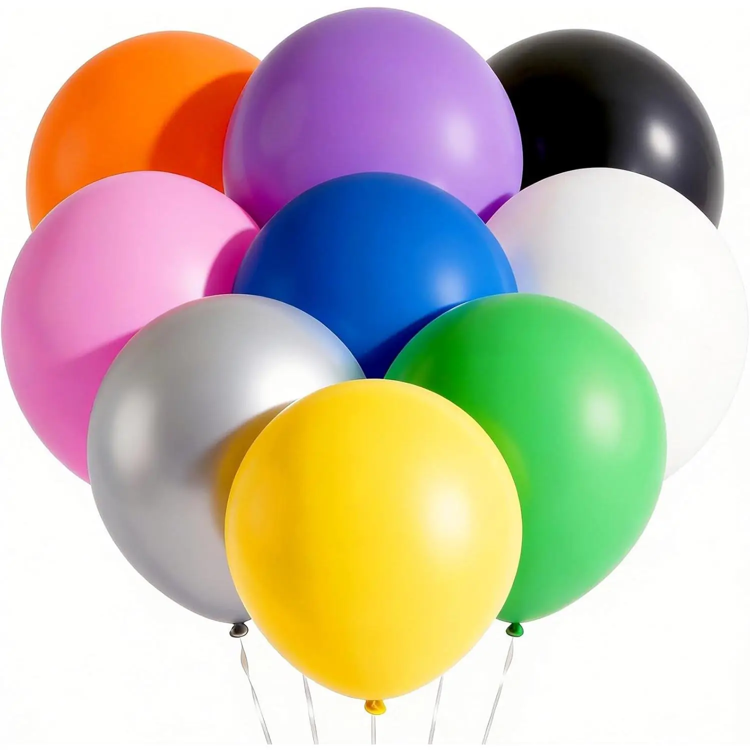 18 inch Large Latex Balloons for Birthday, Wedding & Baby Shower Decorations - 24pcs, Assorted Colors, Giant Jumbo Heavy Duty Colorful Party BalloonsGift