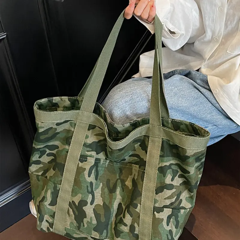 2026 Workwear Style Colorblock Tote Bag, Fashion Shoulder Bag, Large Capacity Commuter Bag, Daily Shopping Bag, All Seasons Casual Tool Bag, Daily Commuting Bags
