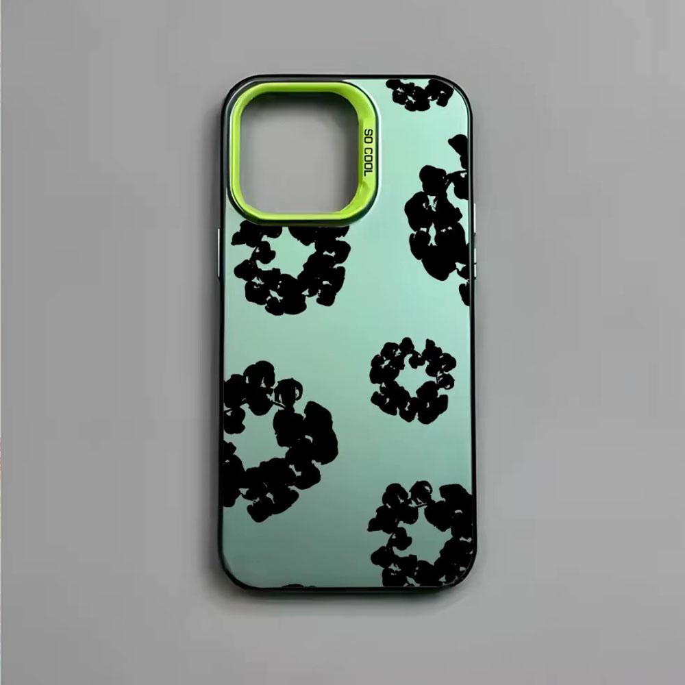 Luxury D-Denim T-Tears Phone Case for iPhone 17 Pro Max Air 16E 15 Plus 14 13 12 11 XR XS, Slim Anti-fall & Shockproof Matte Back Protective Cover