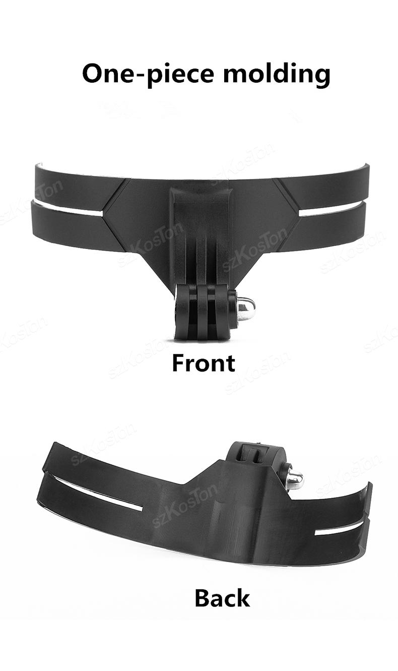 Motorcycle Helmet Chin Stand Mount Holder Full Face Holder for GoPro 13 12 11 10 9 8 DJI Action 6 5 NANO Action Camera Accessory