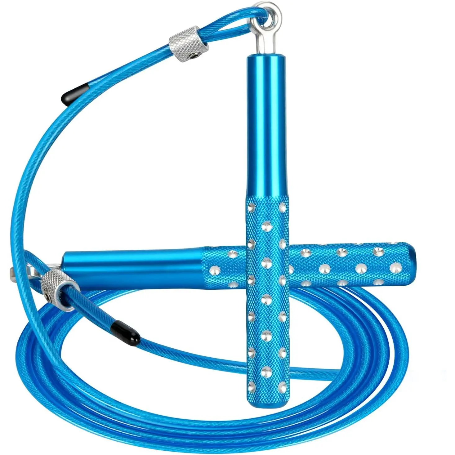 Jump Rope,  Speed Jumping Rope for  Fitness Exercise, Adjustable Adults Workout Skipping Rope for Men, Women, , Girls