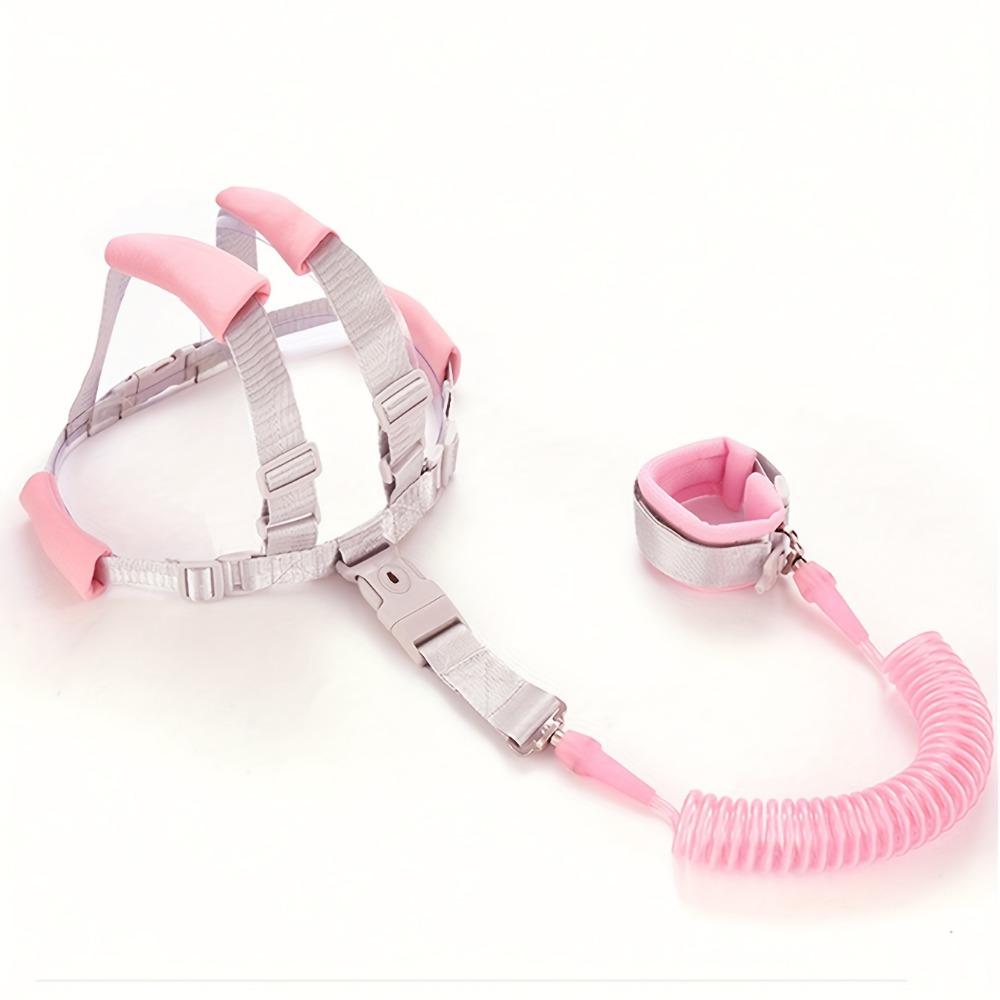 Dual‑Use Anti‑Loss Wristband, Retractable Spring‑Coil Safety Leash Multifunctional Anti‑Lost Strap, Durable Outdoor Essential for Kids Adults, Perfect for Outdoor Outings Anti‑Lost Protection