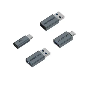 USB Data Blocker 4-Pack USB-C to A & A to C Charge-Only Adapters – Anti Juice Jacking, Safe Travel , Hacking Proof  Guaranteed, USB C Data Blocker for Any USB Phone