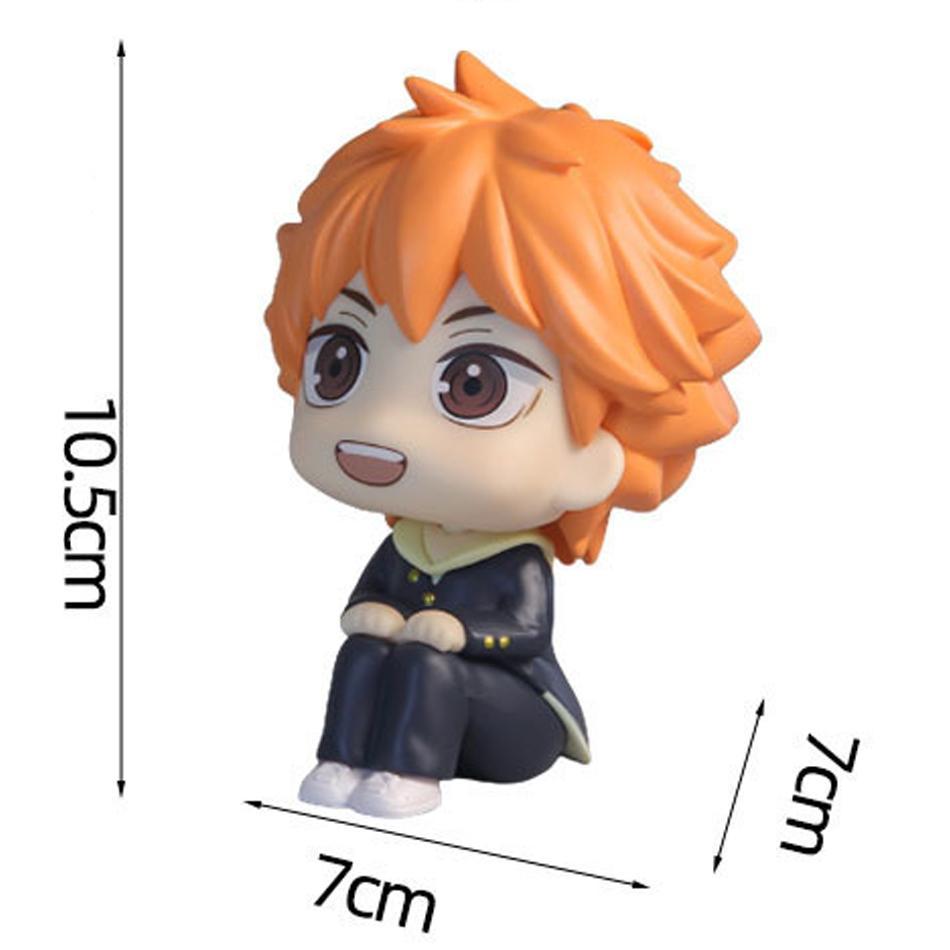 4 Style Anime Figures Haikyuu!! Shoyo Hinata Action Figures PVC Tobio Kageyama Toys for Children Collector Haikyu Model Gifts