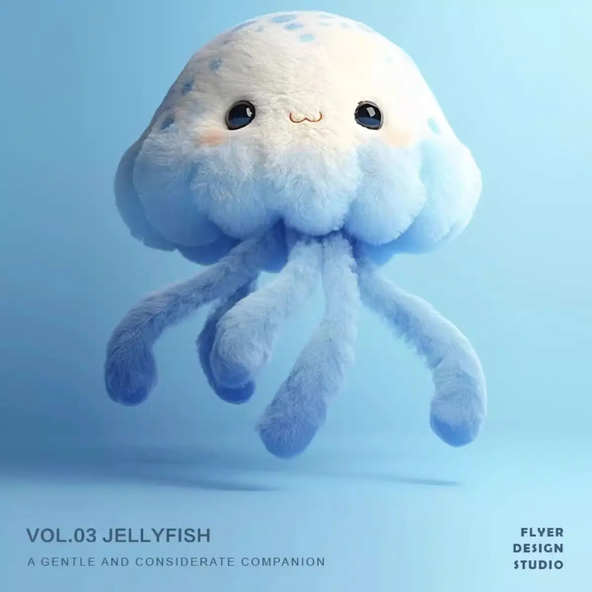 Unisex Jellyfish 20cm Sea-Life Stuffed Pendant Toy - Aquarium Toys, Starfish Keychain, Schoolbag Accessory (20-30cm Size Option, As Shown)