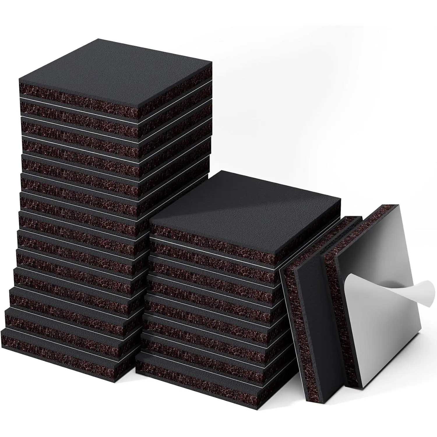 2" Non Slip Furniture Pads 24Pcs, Self Grippers| Anti Slip for Floors, Anti-Slide Protectors for Couch Bed Stoppers, Keep Furniture in Place!
