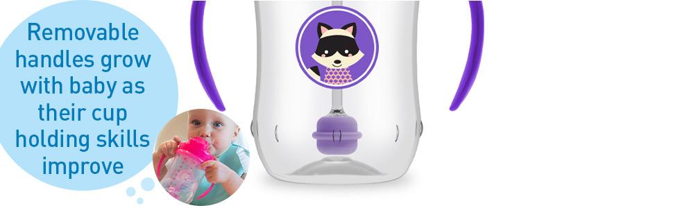 Baby's First Straw Cup Straw Replacement Kit with One Straw and One Cleaning Brush, BPA Free