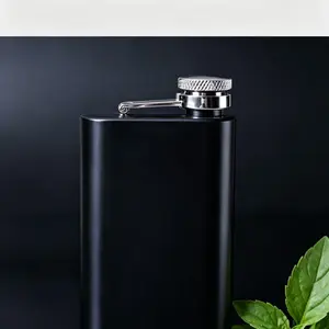 Portable Warrior Alcohol Bottle, Matte Mini Flask, Outdoor Travel Camping Business Trip Convenient Carry, Compact Design, Drinkware
