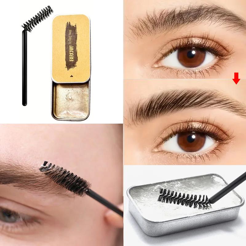 Lightweight Clear Brow Sealer, Long-Lasting & Smudge-Proof, Creates Natural 3D Eyebrows, Colorless Setting Gel, Defined & Separated Hairs, Affordable for Students & Beginners, Must-Have for Perfect Brow Makeup