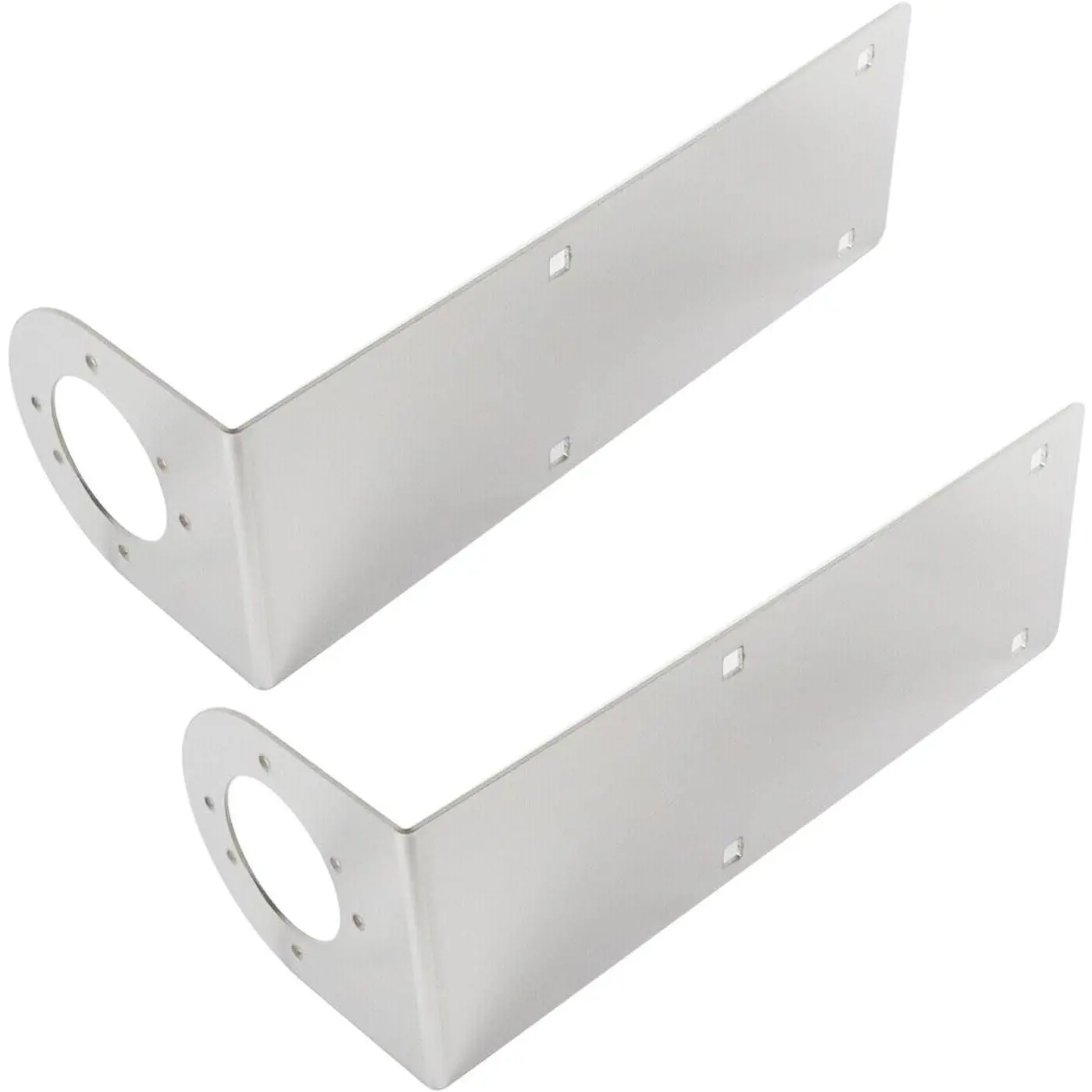 2 Pcs Metallic Long-Lasting Universal Watermelon Light Bracket - Stainless Steel Frame Tire Guard Bumper Mounting Bracket for Car, Truck, RV