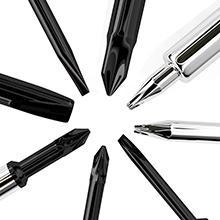 Screwdriver Set, 12 Pcs Small Screwdriver Set with Flathead Phillips Pentalobe Screwdriver In Different Sizes for iPhone PC Laptop Eyeglass Jewelry Watch