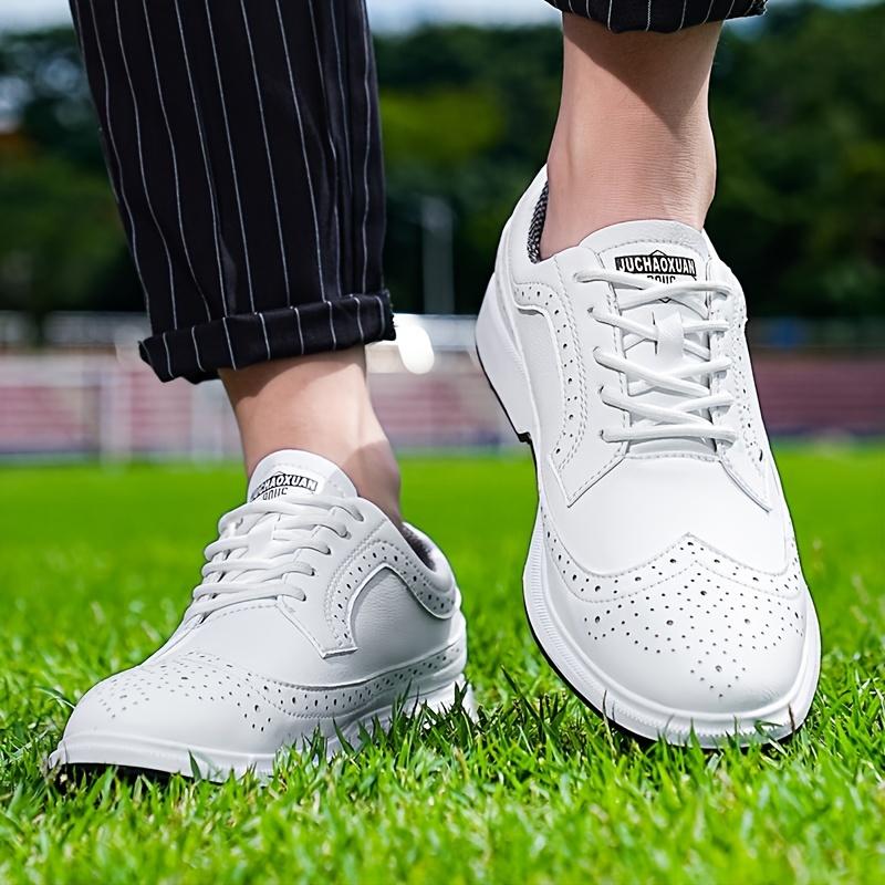 Men's Adult Golf Shoes, Anti-Slip Sneakers with Spikes, Grip-Enhanced Golf Spike Shoes for Men and Women, Matching Couple's Golf Spike Shoes