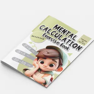 Kids Mental Math & Oral Arithmetic Workbook Set | Addition Subtraction Multiplication Division | Daily 10-Min Practice School Supplies