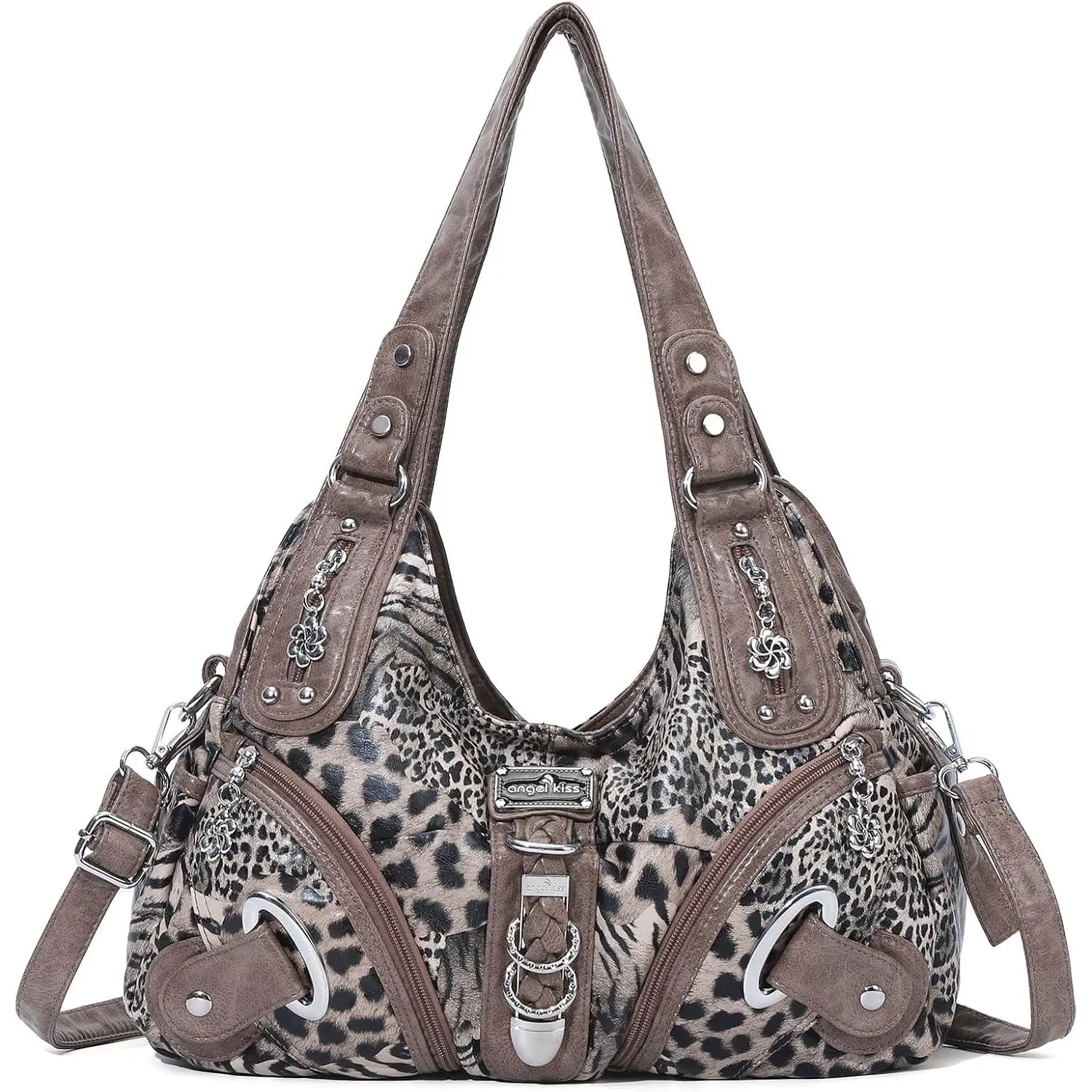 Angelkiss Hobo Purses and handbags for Women Satchel Handbag Women Purses Large Daily Shoulder Bags |   Purses