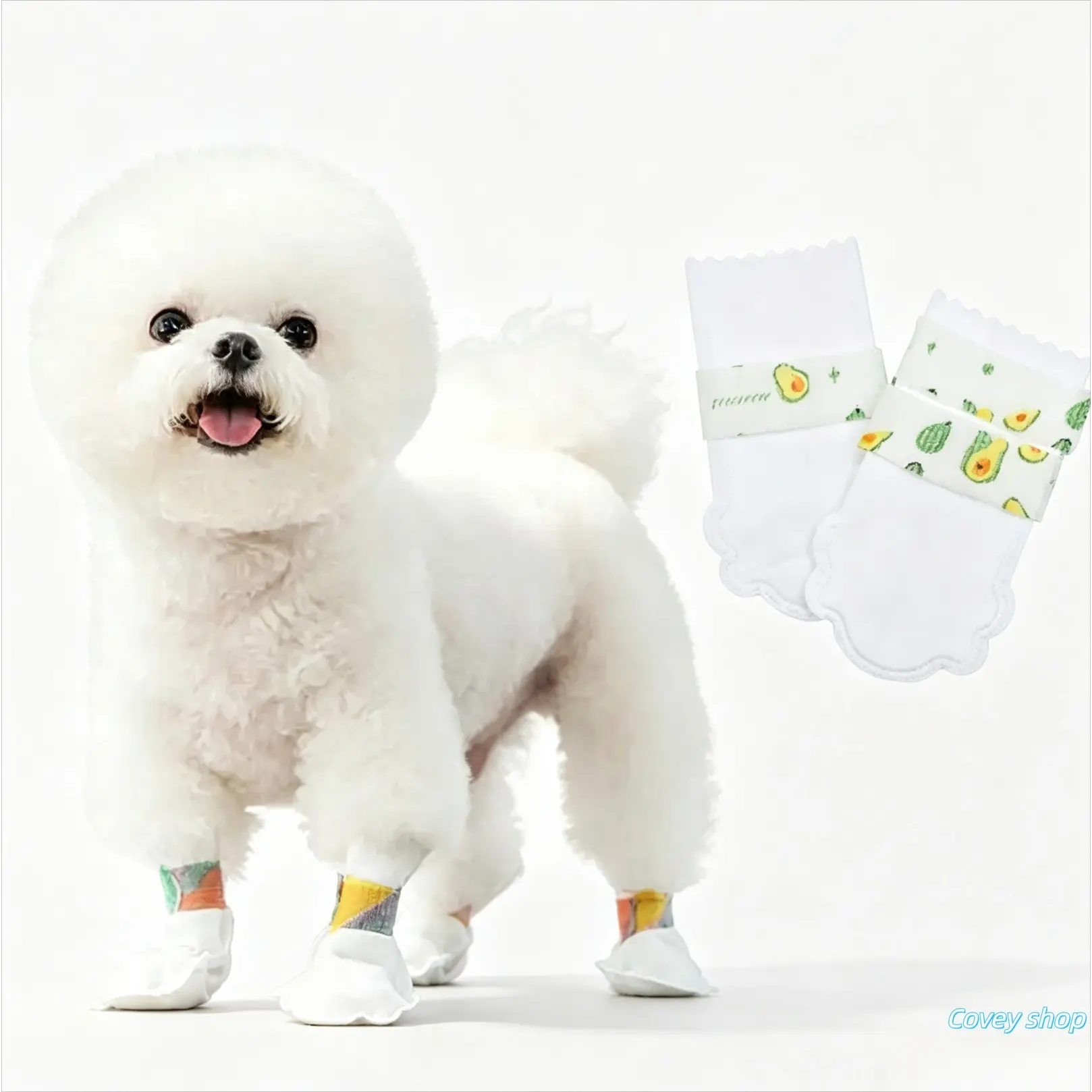 20-Piece Waterproof Non-Reusable Dog Booties, Essential Accessory for Dog Outdoor Walks