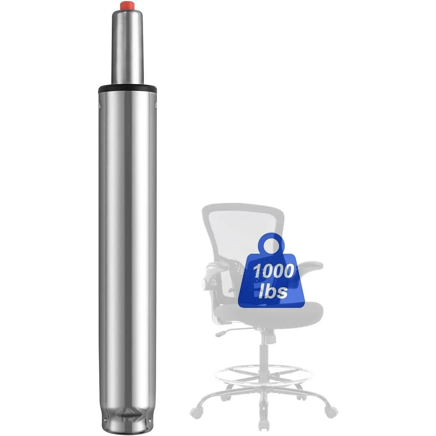 Heavy Duty Gas Lift Cylinder for Office Chairs, Heavy Duty Piston Rod Replacement - Stroke 13-21 Inch