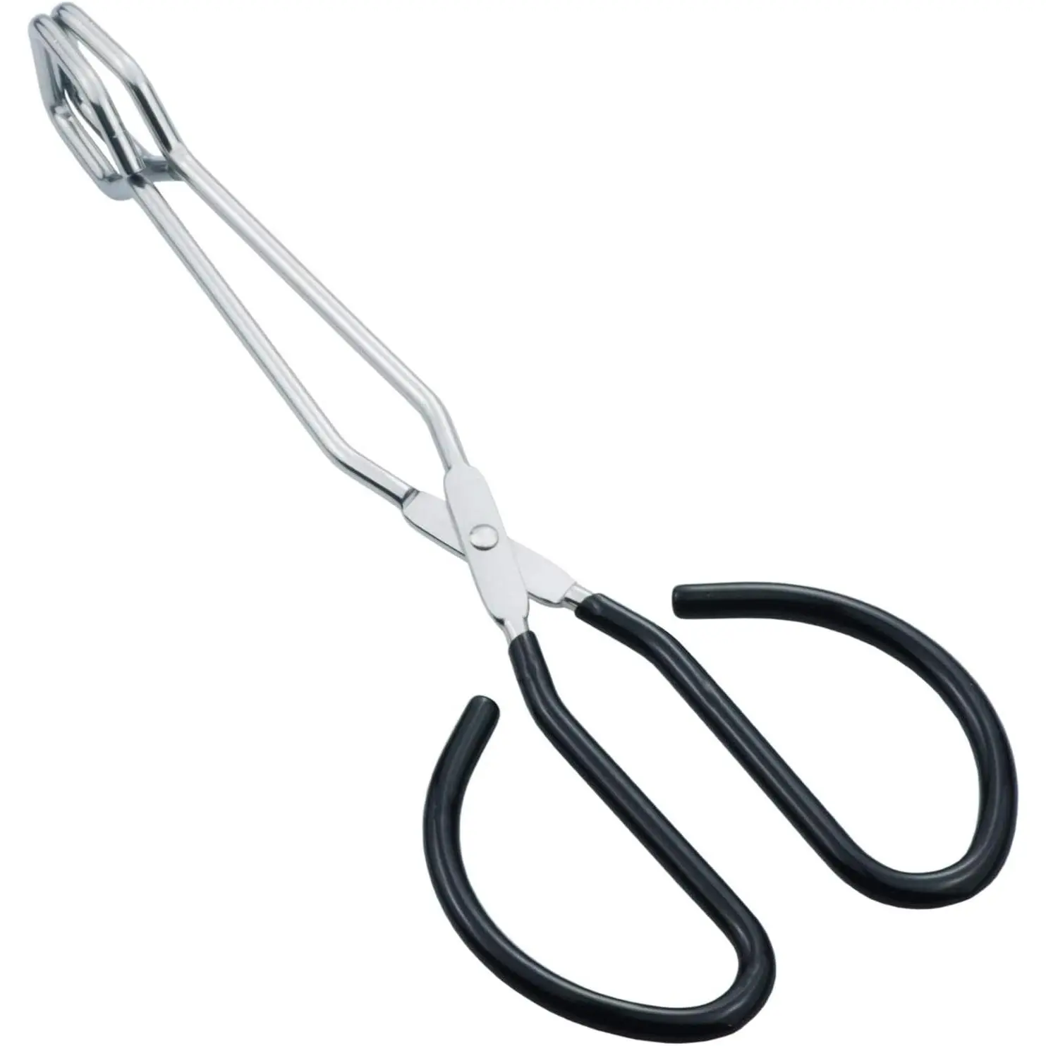 10-Inch Kitchen Scissor Tongs Stainless Steel Scissor Cooking Tongs