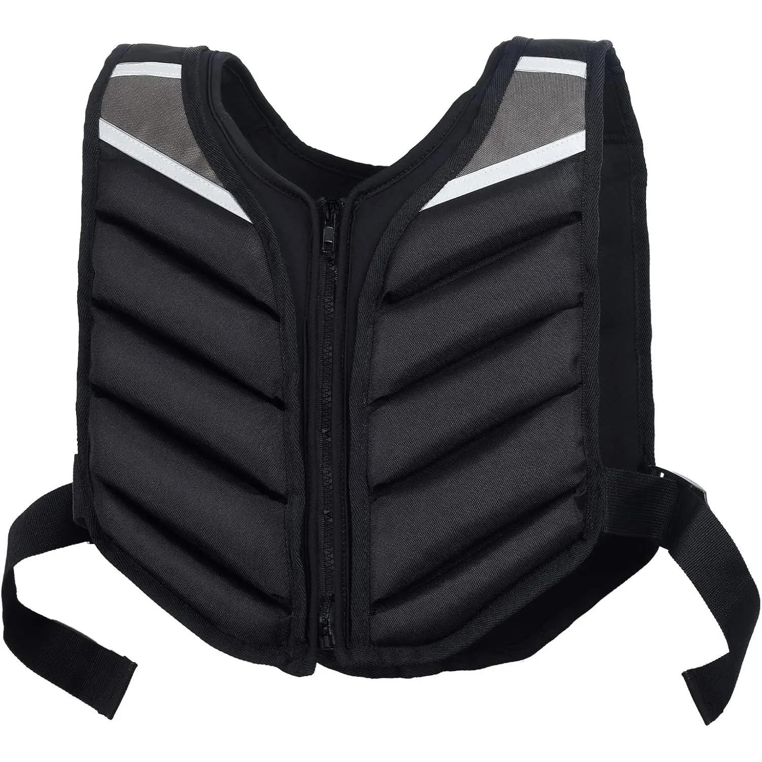 Abahub 10lb Weighted Vest for Men and Women Reflective Stripes & Adjustable Buckles Strength Training, Running, HIIT, Working & Fitness