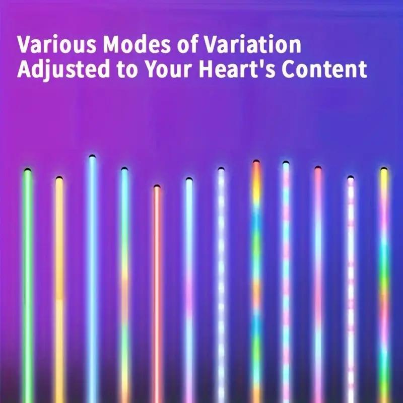 RGB Corner Floor Light, APP Control Color Changing Corner Light, Music Sync Modern Floor Light, Ambient Light for Living Room, Bedroom, Game Room, Smart, Smart Lamp