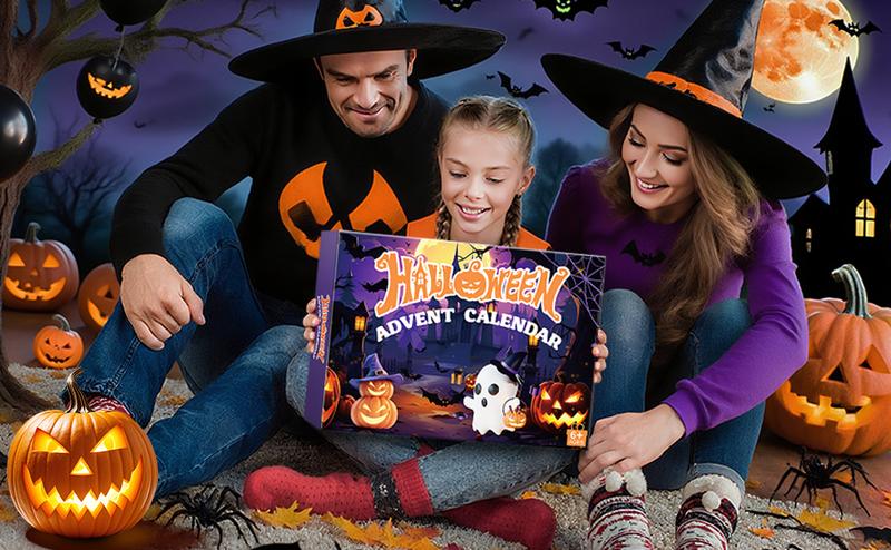 Halloween Advent Calendar 2025 Building Toy Set for KidsTeens Halloween Advent Calendar 2025 Building Toy Set for KidsTeens