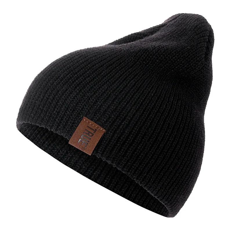 Hot Sale Unisex Casual Beanie Hat Men Women Basic Knitted Winter Hat Streetwear Beanie Cap