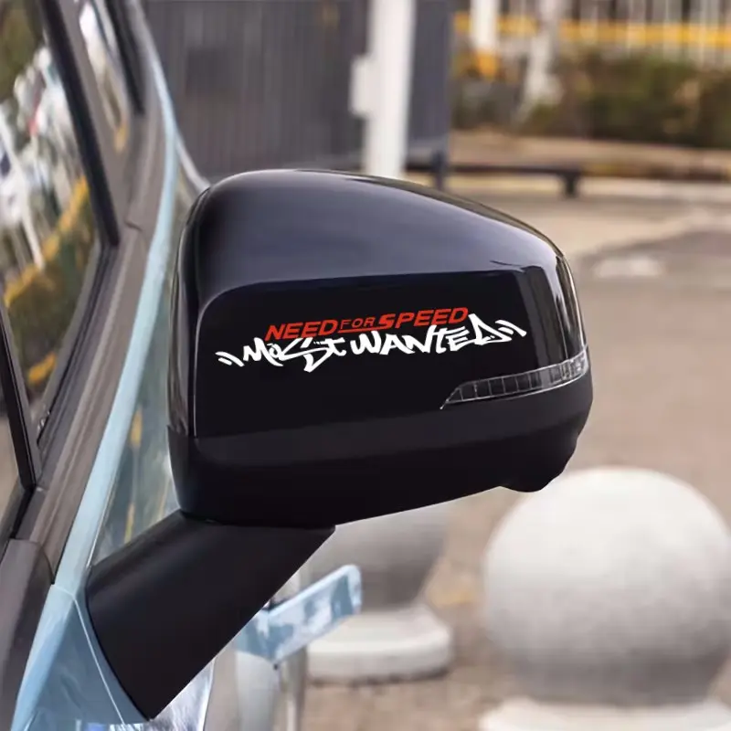 2Pcs Vinyl Sticker Set, NEED FOR SPEED Game Logo Decal for Car Body, Wiper, Wheel, Motorcycle, Universal Car Sticker, Stickers for Cars, Car Decals, Self-Adhesive