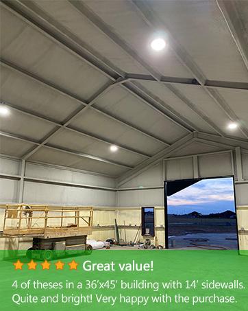 200W UFO LED High Bay Light 28000lm (Eqv.800W MH/HPS) High Bay LED Lights 5000K Warehouse Light with US Plug UFO Bay Lighting Energy Saving Upto 3800KW/5Yrs(5Hrs/Day) -ETL Listed