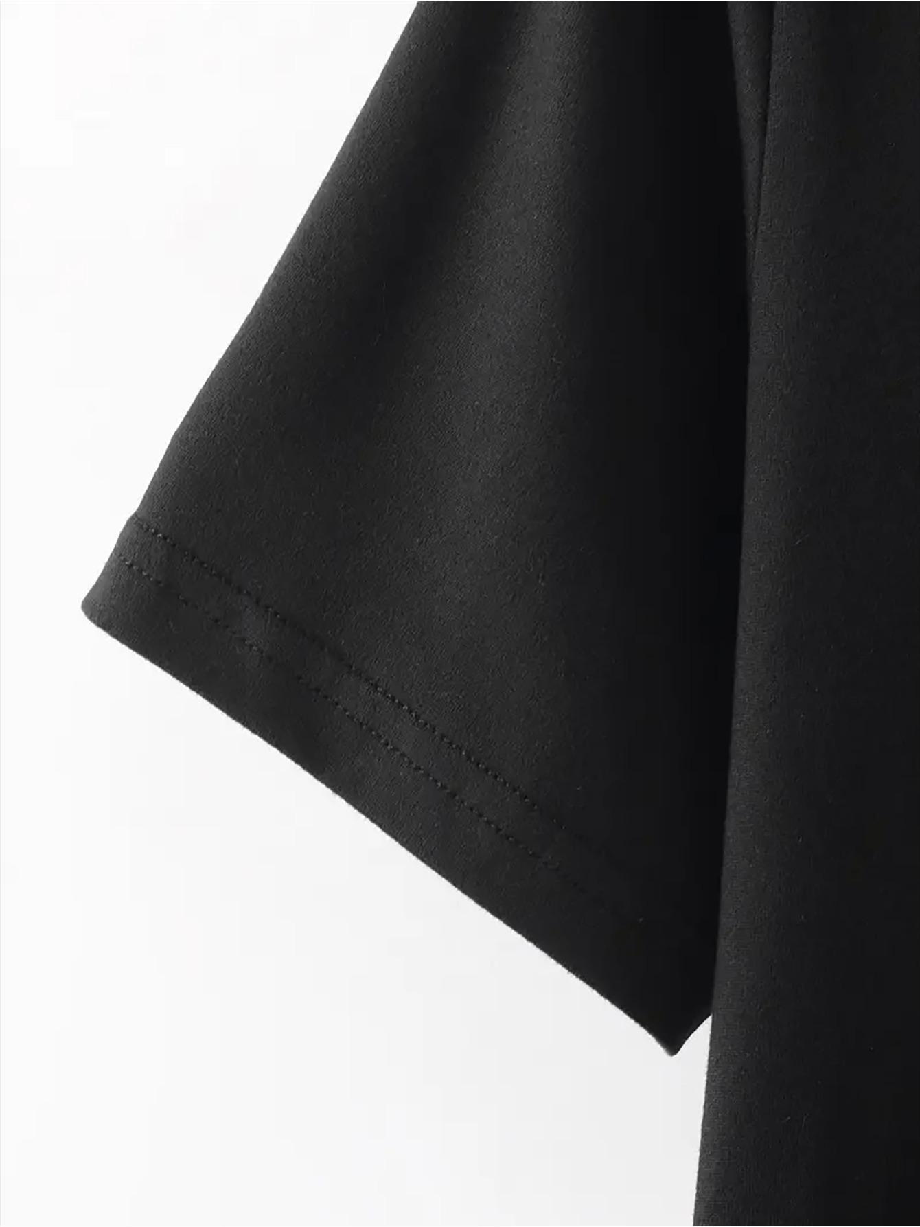 1[1-Piece] Girls' Creative "Rumi Purple Power Cartoon" Print Summer Short-Sleeve T-Shirt, Pink, White, and Other Series Printed Short-Sleeve T-Shirt Top Base Layer, 100% Polyester Fiber, Slightly Stretchy Crew Neck Regular Fit Sporty Casual Pullover