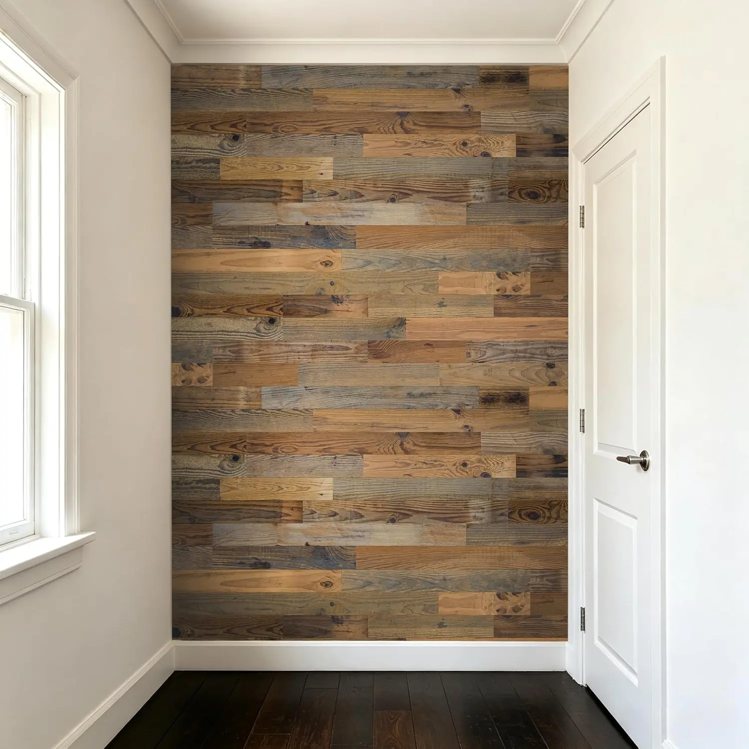 Reclaimed  Shiplap Wall Planks, 6" Wide | 10 Pack, 19.44 SqFt,  Up Installation