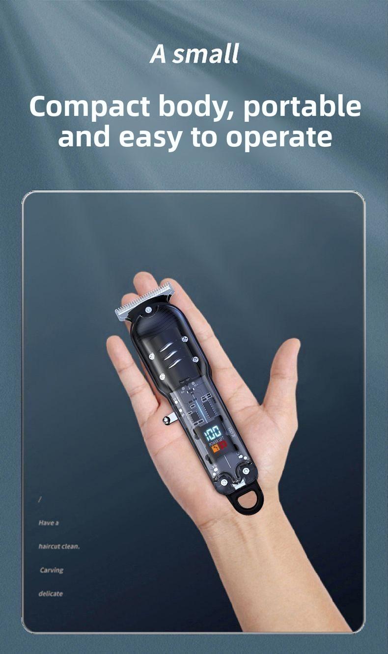 Hair clipper, electric trimmer, hair shaving machine, home-use hair clipper, professional salon-grade, rechargeable, cordless