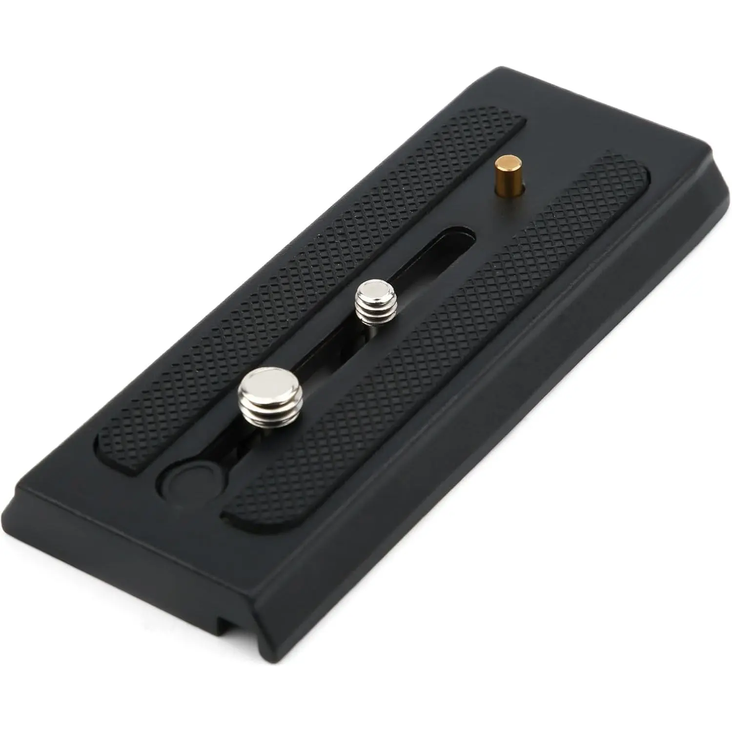 Quick Release Plate for Tripod,  Camera Mounting Plate with 1/4" & 3/8" Screws Compatible Quick Connect Adapter for 501PL, GM001, M002, GM006 Tripod Heads