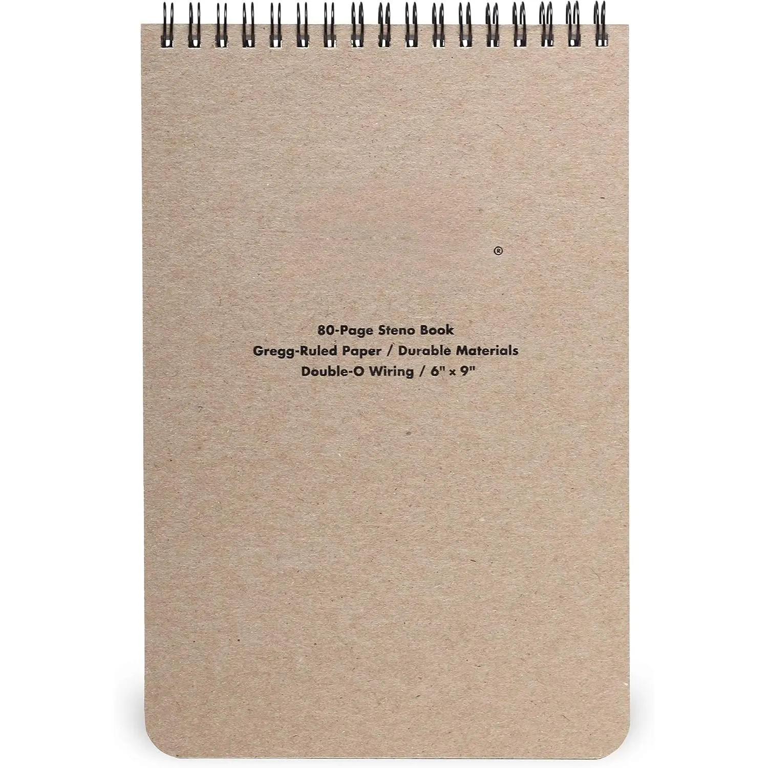 - Steno Pad, 80 Pages - 6" x 9"